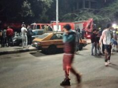 Urgent 24: After a partial collapse…investigating authorities inspect the site of a gas leak in a property in Imbaba