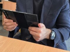 A Galaxy Z TriFold prototype with quad rear cameras has appeared