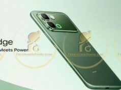 Leaked promotional image and specifications of the new Infinix Note Edge phone