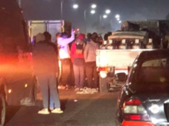 Urgent 24: Two people were killed in a collision between two transport vehicles in front of Arab El Raml village in Menoufia