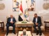 Urgent 24: The Governor of South Sinai receives the Presidential Advisor for Local Development