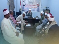 Urgent 24: The director of Aswan Endowments meets with the directors of the departments… and stresses the intensification of efforts to receive those in seclusion and pilgrims.