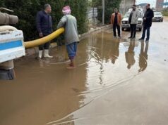 Urgent 24: Continuous field follow-up.. Menoufia increases the effects of rain for the second day