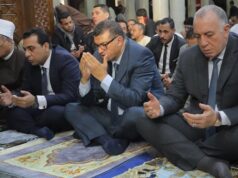 Urgent 24: The Governor of Qena performs Eid al-Fitr prayers at Sidi Abdel Rahim Al-Qenai Mosque
