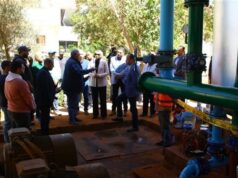 Urgent 24: The Governor of the New Valley inspects the partial replacement work for the Al-Sibt Al-Bahri water station in Kharga