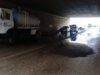Urgent 24: To facilitate passage… Sucking rainwater in the city of Benha and preventing it from accumulating inside the tunnels