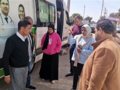 Urgent 24: Tuesday: A free medical convoy in Hejaza village in Qena