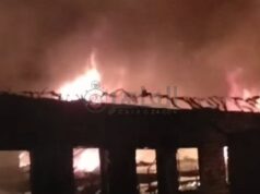 Urgent 24: A fire broke out at a poultry farm in the village of Makar Khalil in Fayoum, but no casualties were reported