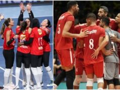 Urgent 24: The two volleyball teams are on a date with the decisive season.. Al-Ahly women and men are approaching a new hat-trick