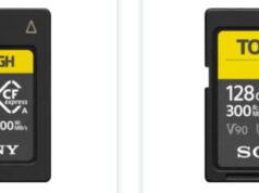 Sony temporarily suspends sales of CFexpress and SD cards due to supply shortages