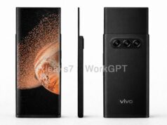 Vivo reveals a patent for a vertically unfoldable smartphone