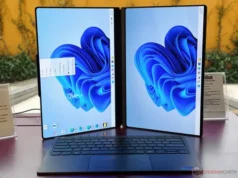 Lenovo showcases the modular ThinkBook concept powered by artificial intelligence as a laptop with a detachable screen #MWC2026