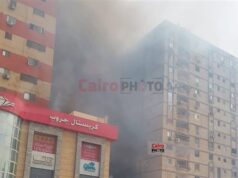 Urgent 24: A fire in a butterfly warehouse in Old Cairo…and civil protection is trying to control it