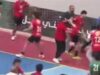 Urgent 24: Street fights… Clashes in the 2010 handball league final between Al-Ahly and Sporting after penalty shoot-outs