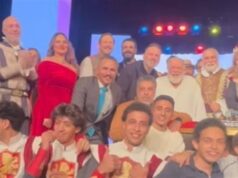 Urgent 24: In the presence of Muhammad Mahmoud Abdel Aziz.. The heroes of the play King Lear celebrate Yahya Al-Fakharani’s birthday on the stage of the National Theater