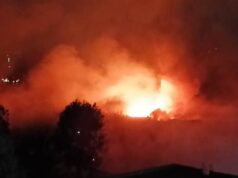 Urgent 24: Civil Protection dispatches 10 fire engines to control an agricultural land fire next to Al-Qasabji Bridge in Al-Munib