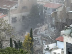 Urgent 24: 10 Israelis were injured and the missing rose to 4 at the site of an Iranian missile landing in Haifa