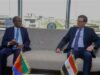 Urgent 24: To increase national income.. The Minister of Agriculture discusses enhancing cooperation with the Economic Advisor to the Eritrean President and the Minister of Trade