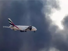 Urgent 24: Due to falling shrapnel… work at the Habshan Gas facilities in the Emirates was suspended after a fire broke out