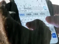 The Oppo A6s Pro phone breaks the rules with a screen that works perfectly in heavy rain