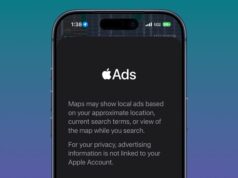 Apple is close to launching ads in the Maps application with the second beta version of iOS 26.5